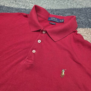 Polo Ralph Lauren Classic Fit Polo Shirt Men’s XL Red Embroidered Pony